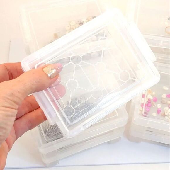 Jewelry Supplies Containers lot of five - Picture 4 of 16